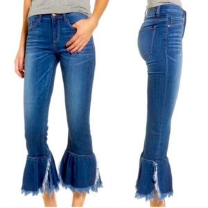 SP BLACK LABEL Flare Bell Fringe Retro Cropped 29